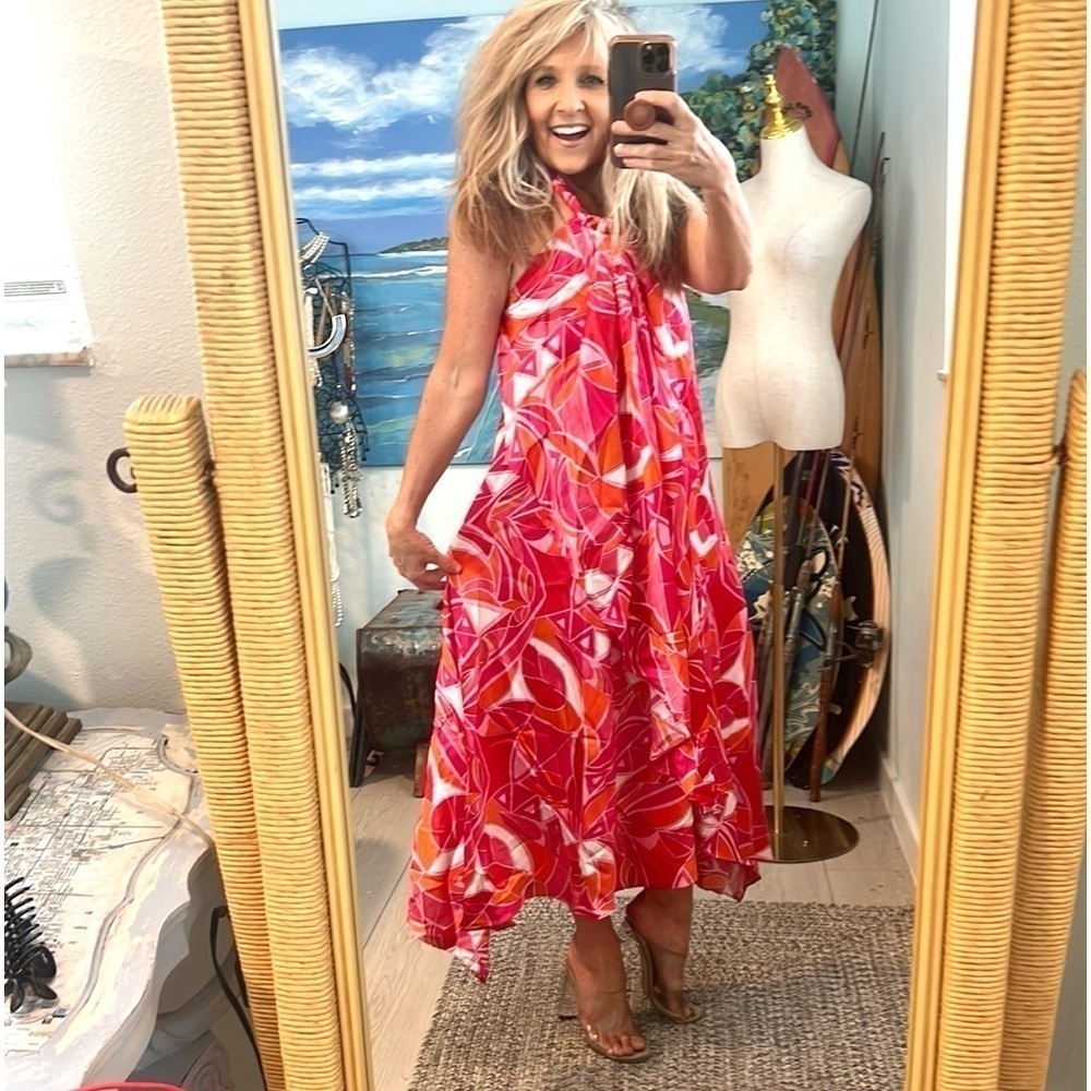 Ashro,Fun, Funky & Fabulous, Let the Compliments Begin, Halter Dress, Large Bow